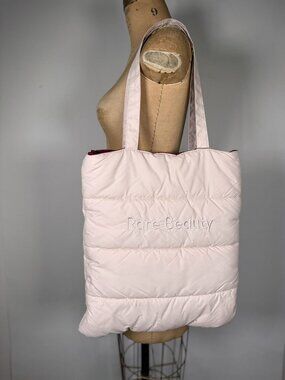 Rare Beauty Selena Gomez Puffy Tote Bag With Charm